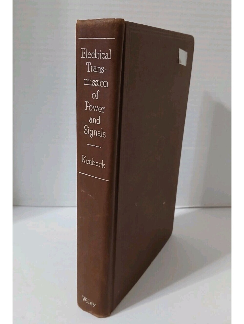 Electrical Transmission of Power and Signals Edward W Kimbark 1949 Hardcover
